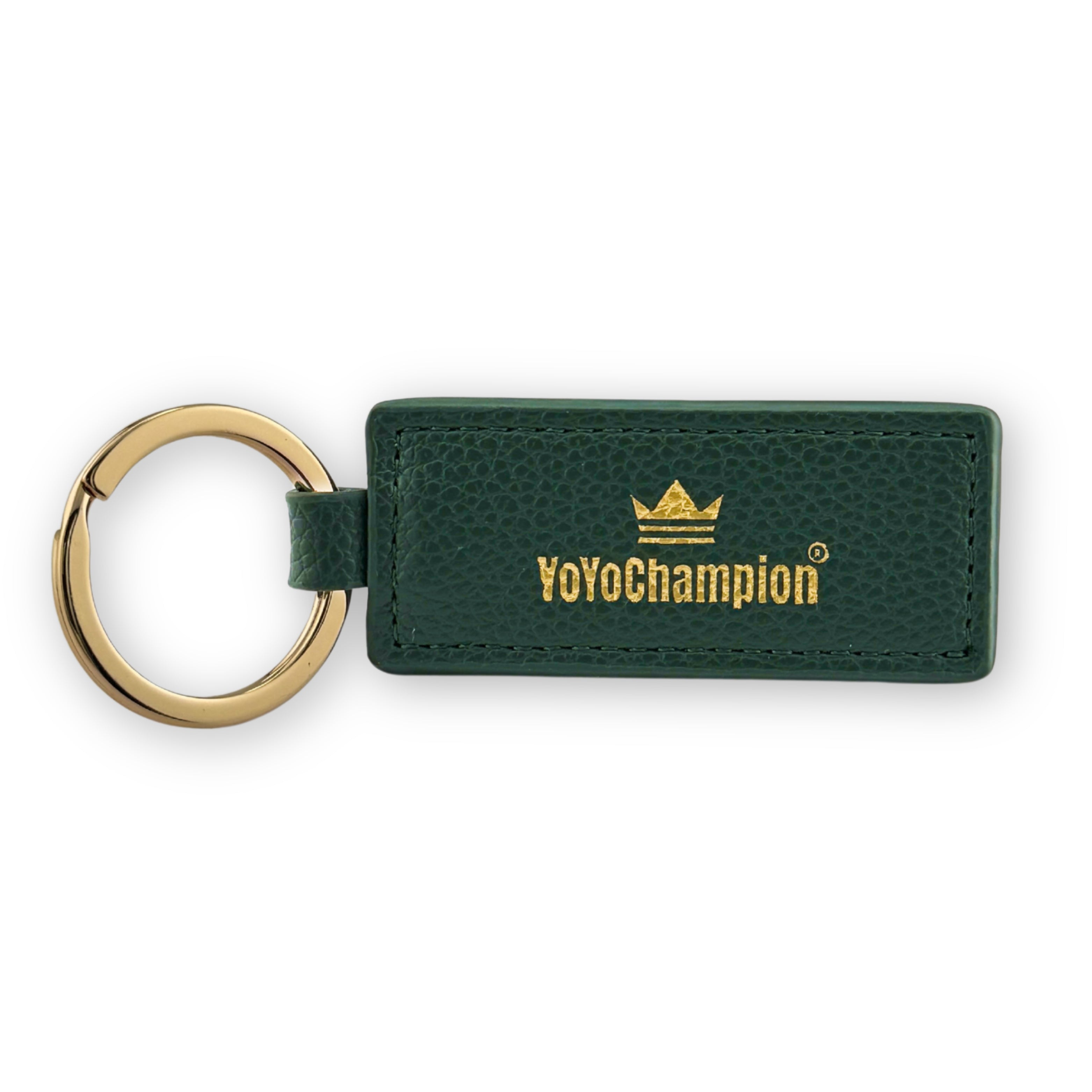 yomyomu YoYoChampion Leather Keychain