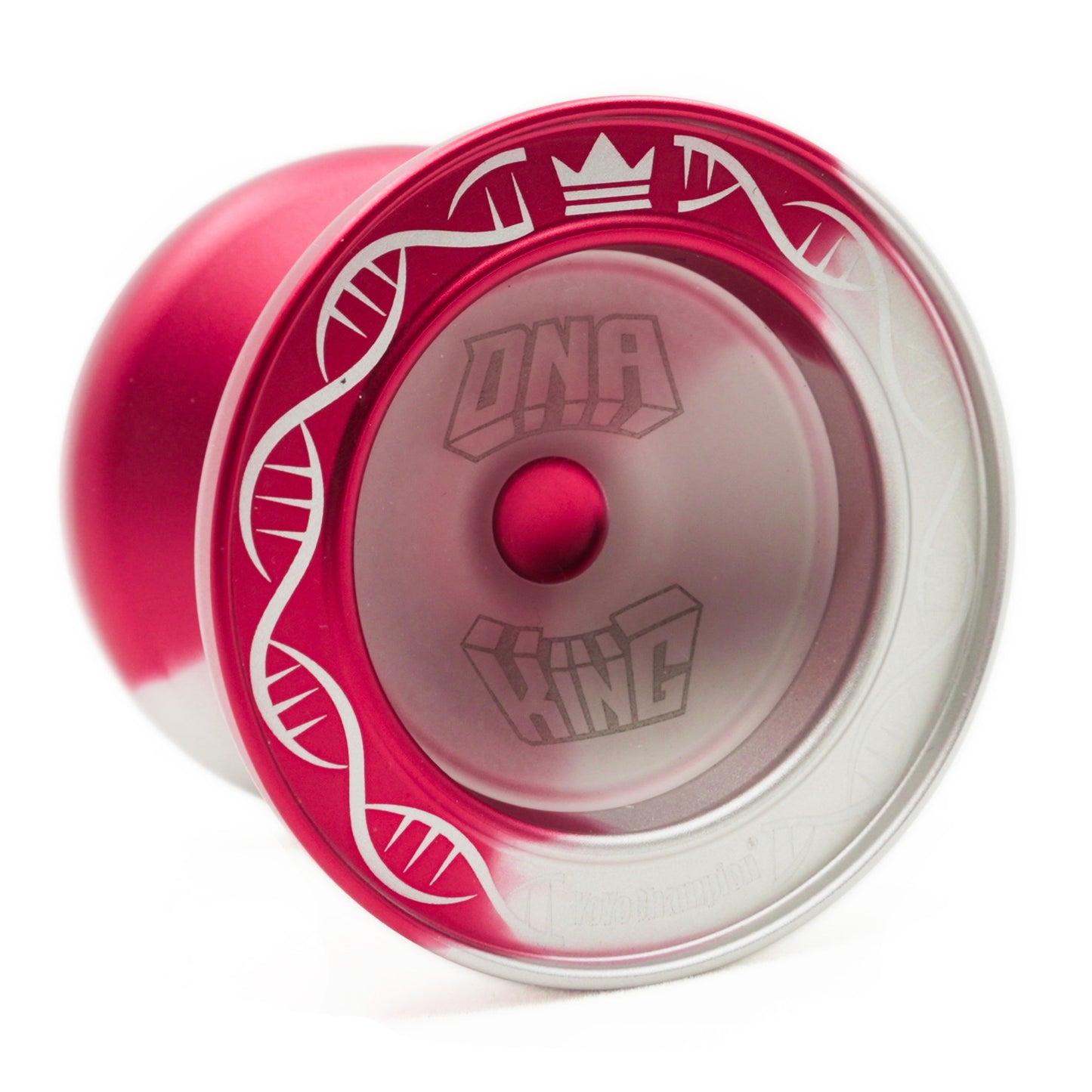 Yoyochampion DNA King Yoyo Red Silver Fade
