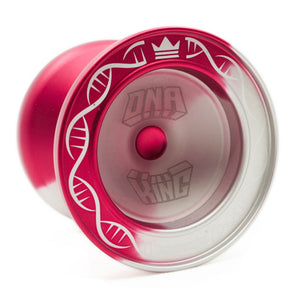 Yoyochampion DNA King Yoyo Red Silver Fade