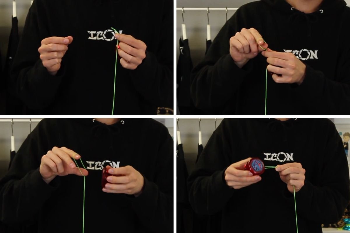 How to put a string on a yo-yo with a step-by-step tutorial from World Champion Gentry Stein.