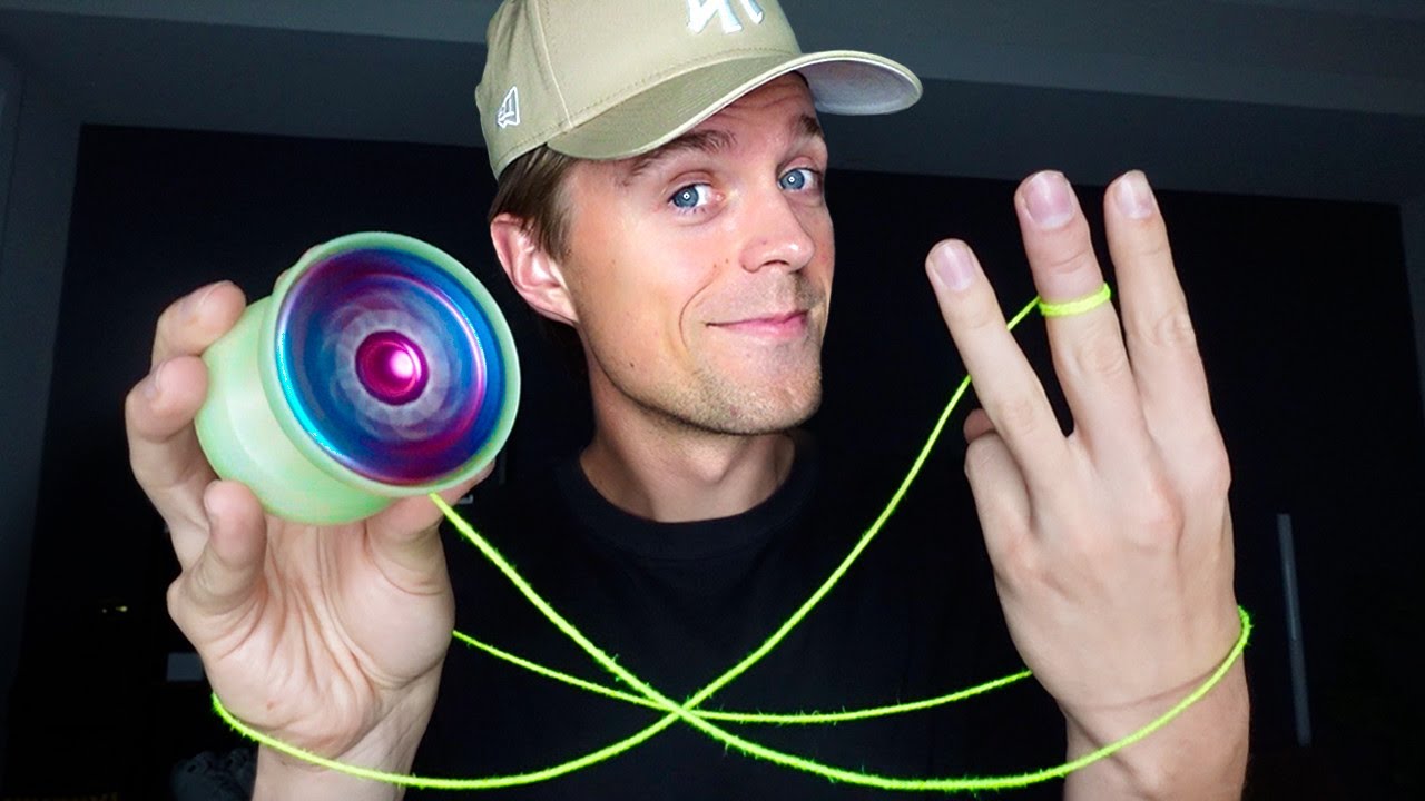 Nine Dragons free spinning shell yo-yo with 2x World Champion demonstrating beginner tricks