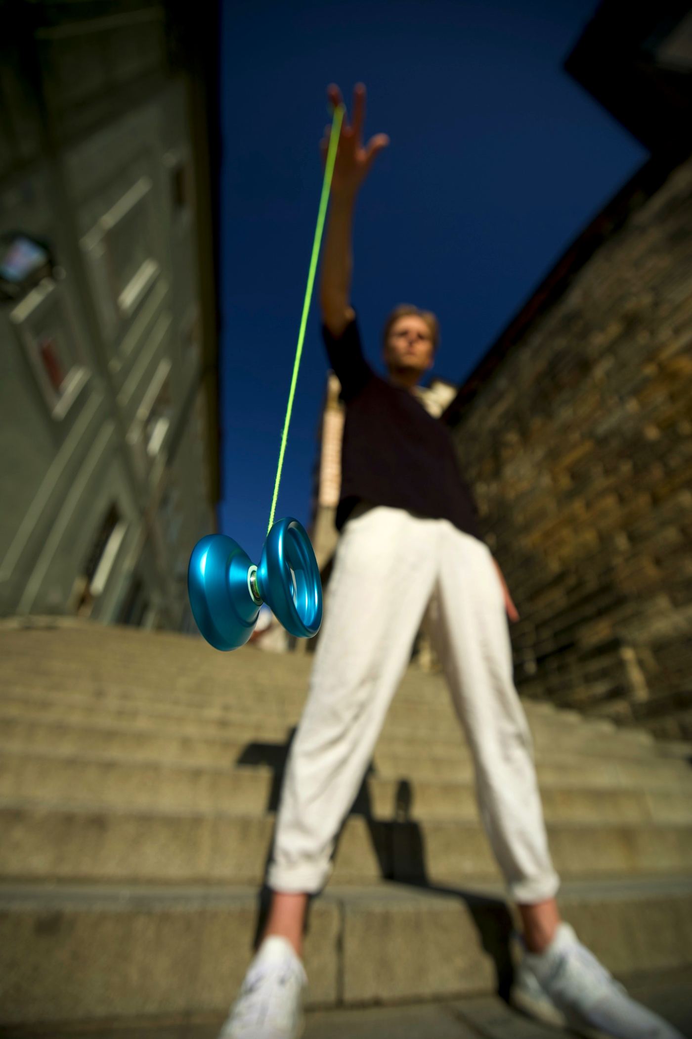 World champion Gentry Stein demonstrating why a yo-yo won’t come back and how to fix it