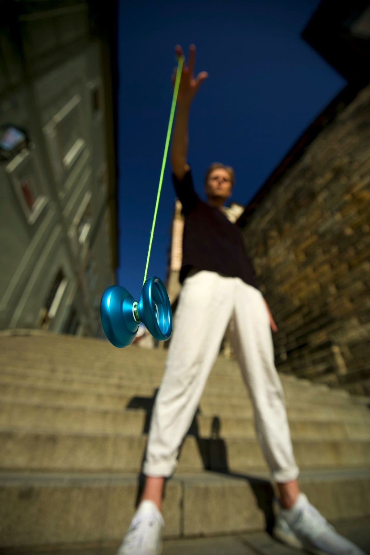 World champion Gentry Stein demonstrating why a yo-yo won’t come back and how to fix it
