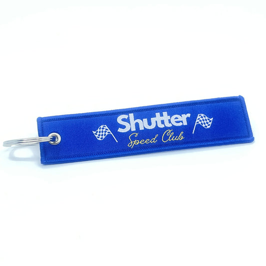 Shutter Speed Club Keychain Tag